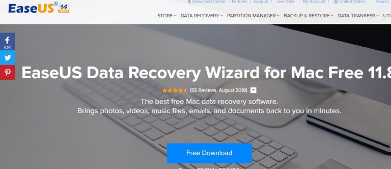 EaseUS – The Best Free Mac Data Recovery Software