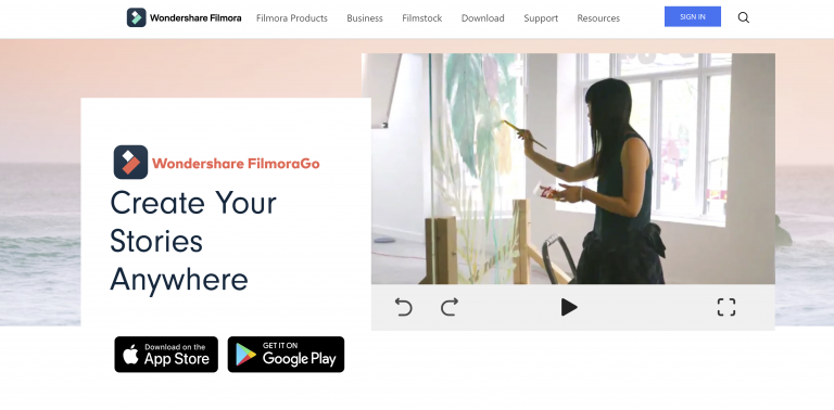 Wondershare filmoraGo, a complete video editor very easy to use