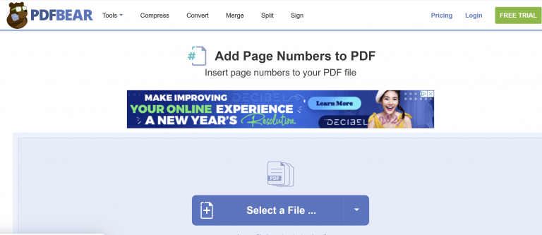 PDFBear Guide: The Prime Tool On How To Add A Page Number In PDF For Free!