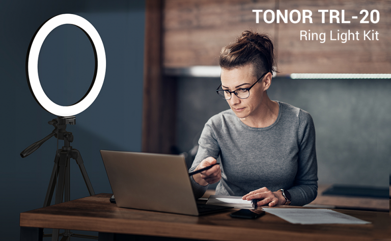 TONOR 12″ Selfie Ring Light with Tripod Stand TRL-20 Review