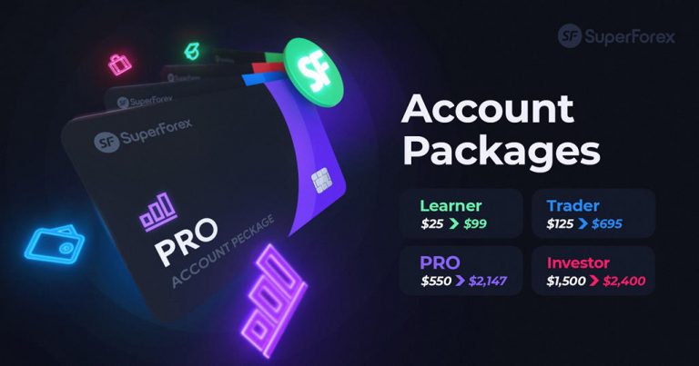 Unique Service from SuperForex: Account Packages